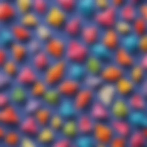 Colorful Origami Shapes