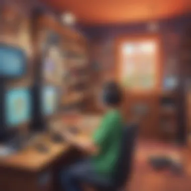 Safe online gaming environment for kids