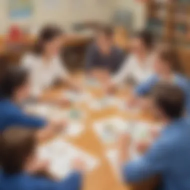 Educators Leading Grammar Engagement Teachers facilitating grammar games