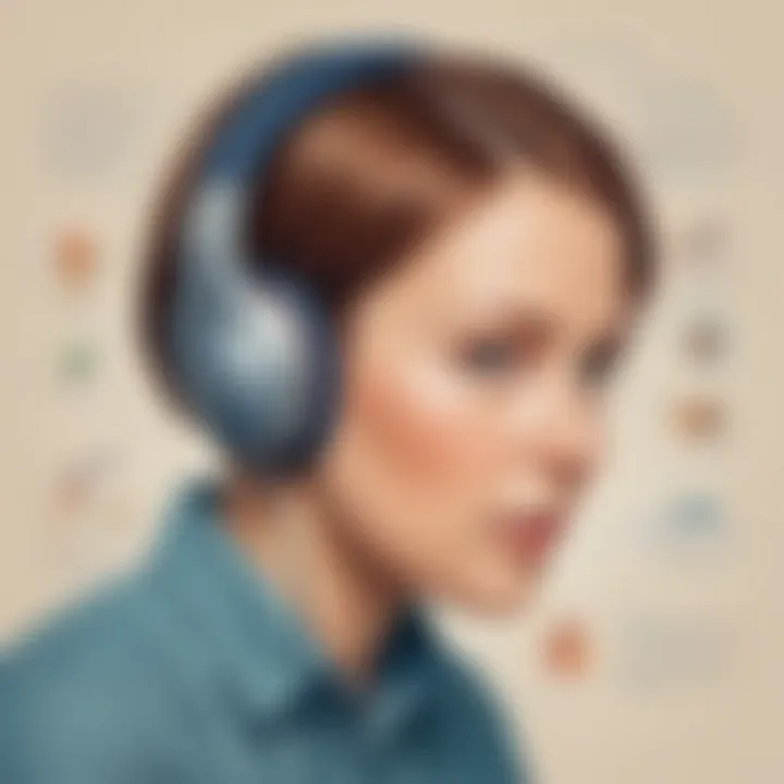Illustration of Auditory Learning Style