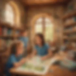 Engaging educational game for children