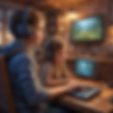 Immersive and secure gaming adventures for kids Interactive gaming experience without password requirement