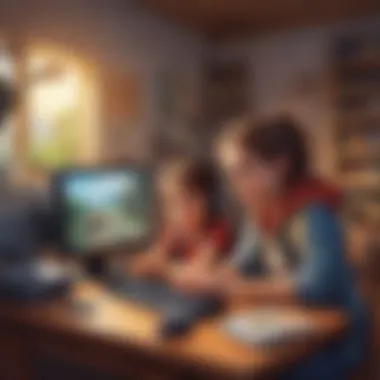 Guide on safe online gaming practices for kids