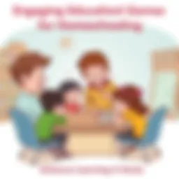 Engaging educational games for homeschooling