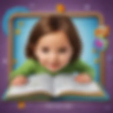 Screenshots of top free literacy apps for kindergarten