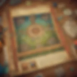 Interactive game interface showcasing educational content for sixth graders