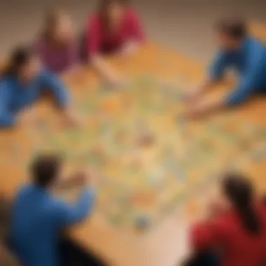 Interactive team building game emphasizing problem-solving