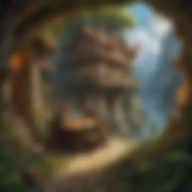 Embark on a Fantasy Adventure Fantasy adventure game scene