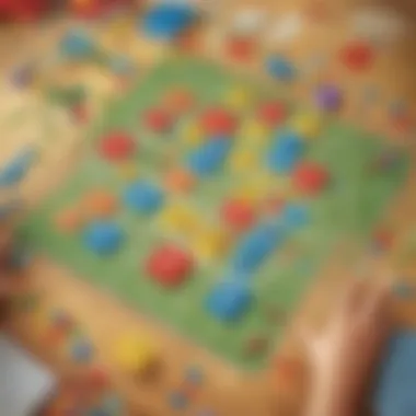 Engaging Math Game Play Engaging Math Game Play Illustration