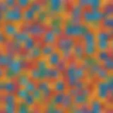 Puzzle Challenge Colorful puzzle pieces forming a pattern