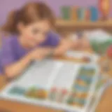 Engaging phonics worksheet featuring colorful illustrations