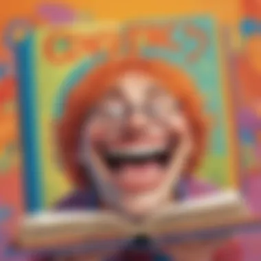 Colorful joke book for kids
