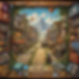 Engaging online game interface showcasing educational gameplay.