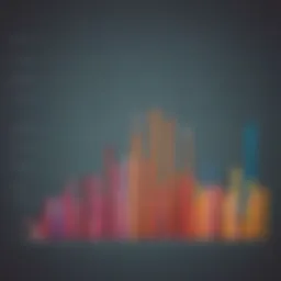 Bar graph illustrating data comparison
