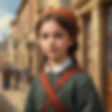 Captivating Historical Fiction Covers An engaging historical fiction book cover featuring a young protagonist in a historical setting