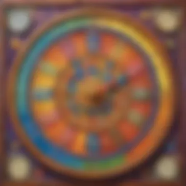 Colorful Clock Game for Time Education A colorful clock game designed for learning time.
