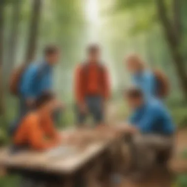 Outdoor Adventure for Team Bonding Team building activity outdoors