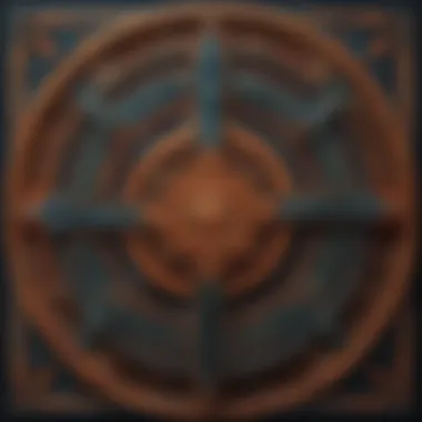 Abstract Art Form Intricate symbol weaving through the abstract art form of mathematics