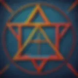 Geometric Precision Abstract geometric symbol representing mathematical precision