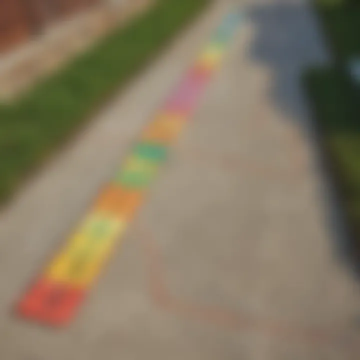 Number Line Hopscotch Game for Preschoolers