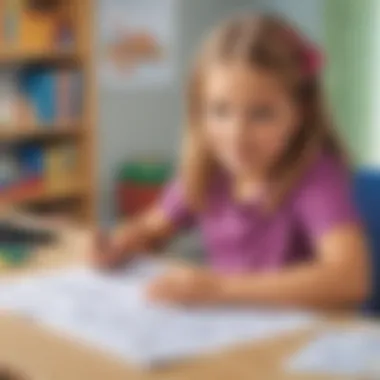 Enhancing Arithmetic Skills with Worksheets Illustration highlighting the benefits of math fact addition worksheets in arithmetic proficiency