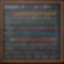 Colorful math facts displayed on a chalkboard.