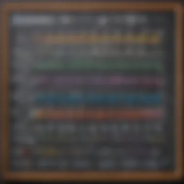 Engaging Math Facts Colorful math facts displayed on a chalkboard.