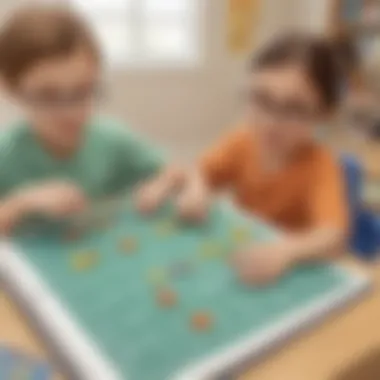 Interactive Math Activities on ElemFun Illustration highlighting interactive math activities for 1st graders on ElemFun