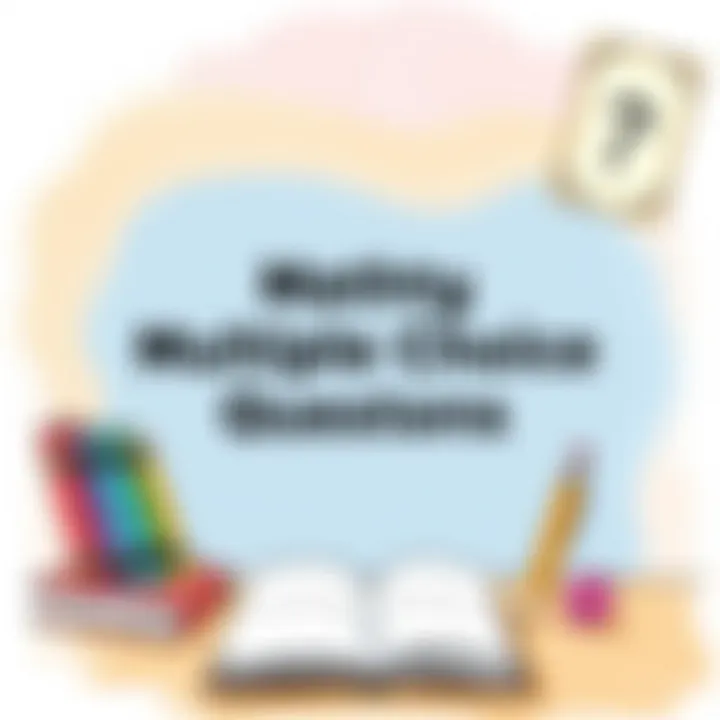 Notable Exploring Math Multiple Choice Questions for Elementary Learners