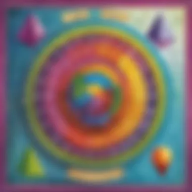 Vibrant Math Game for 7-Year-Olds Colorful Math Game