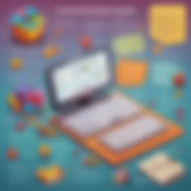 Benefits of Online Maths Games A colorful infographic illustrating the benefits of online maths games for education