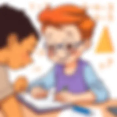 Young learners developing math confidence