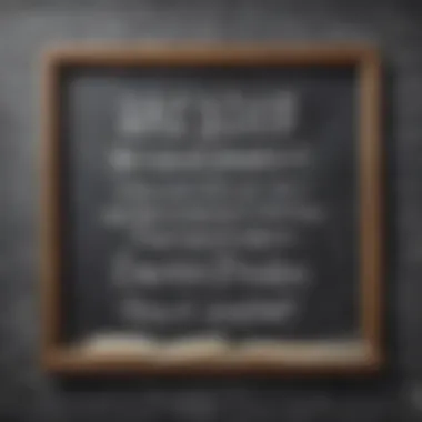 Chalkboard of Humor A chalkboard filled with bad dad jokes