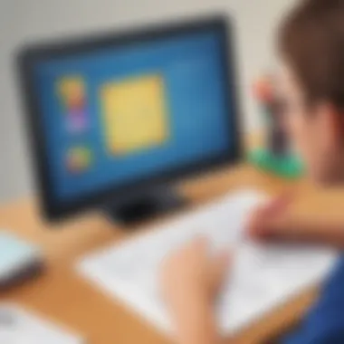 Interactive digital tools for elementary school children