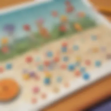 Innovative Math Game Innovative math game illustration