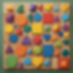 Abstract Shapes Puzzle Game