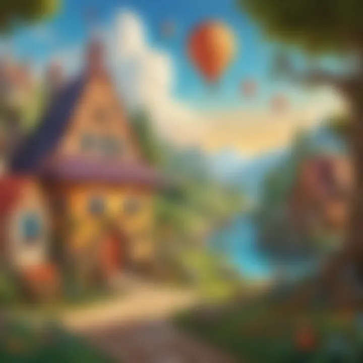 Colorful Storybook Adventure Game