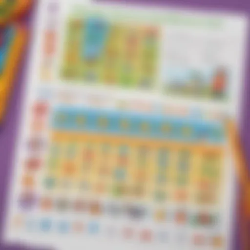 Colorful Phonics Worksheet