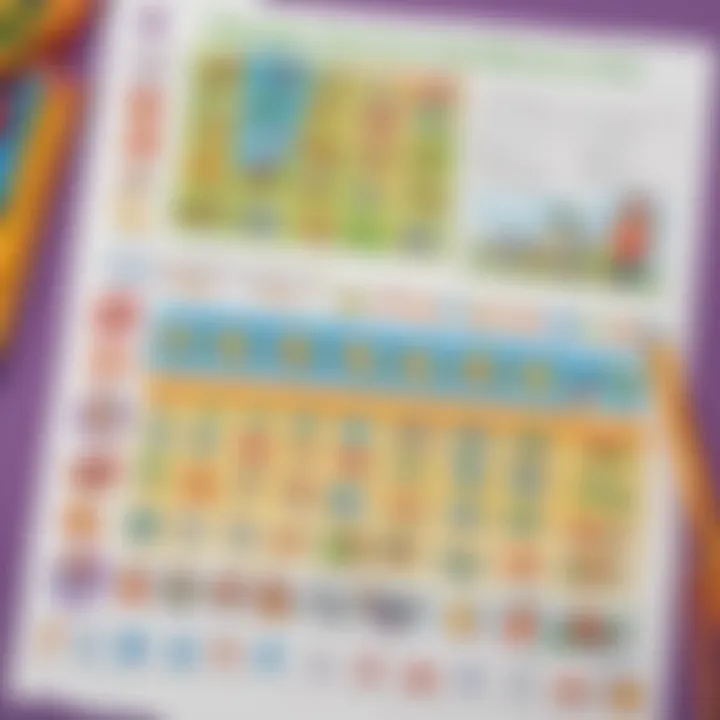 Colorful Phonics Worksheet