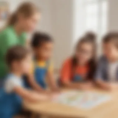 Preschoolers Communicating in Problem-Solving Activity