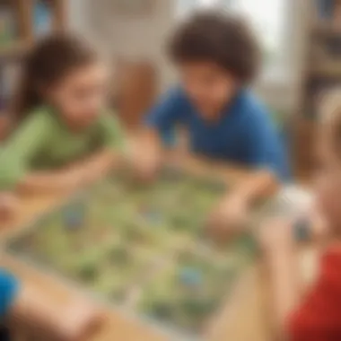 Interactive Gameplay for Young Learners Engaging interactive gameplay with preschool children