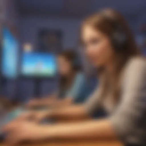 Interactive learning through gaming