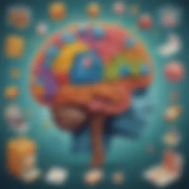 Visual representation of cognitive skills improvement through games