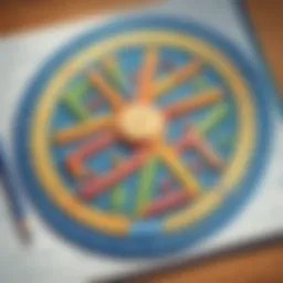 Engaging two-player maths game interface