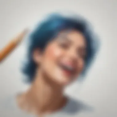 Expressive Brush Strokes Expressive brush strokes