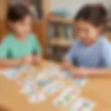 Colorful phonics flashcards for young learners