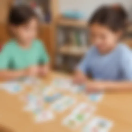 Colorful phonics flashcards for young learners