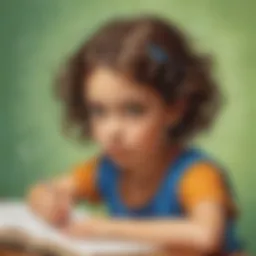 Illustration of a young mind flourishing with multiplication knowledge