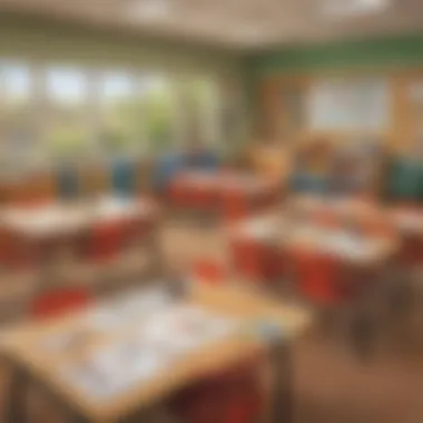 Classroom Setup for Effective Learning A classroom setup with word game materials