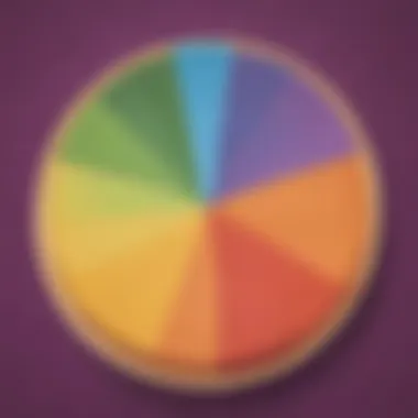 Fraction pie chart visualizing conversion